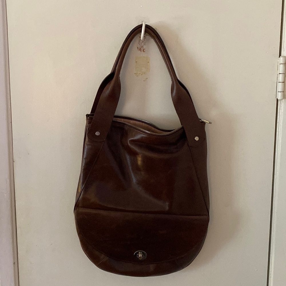 Genuine leather Hobo bag to fit everything